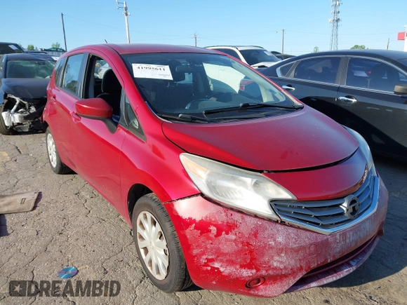 2015 Nissan Note SV with VIN 3N1CE2CP6FL389681, listed as a IAAI auction lot 41995611 with 194,158 mi miles and . Bid and sale history available at DreamBid. Image 1.