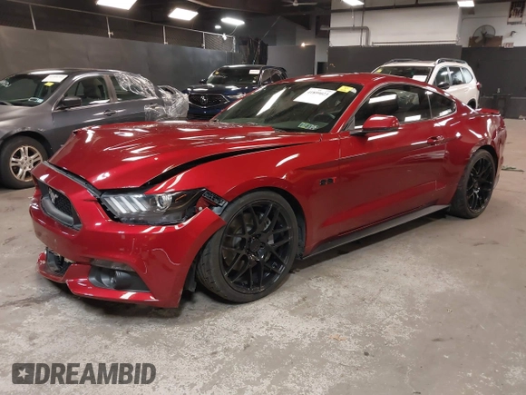 2015 Ford Mustang GT with VIN 1FA6P8CF7F5380847, listed as a IAAI auction lot 41899023 with 38,231 mi miles and . Bid and sale history available at carsss.com. Image 19.