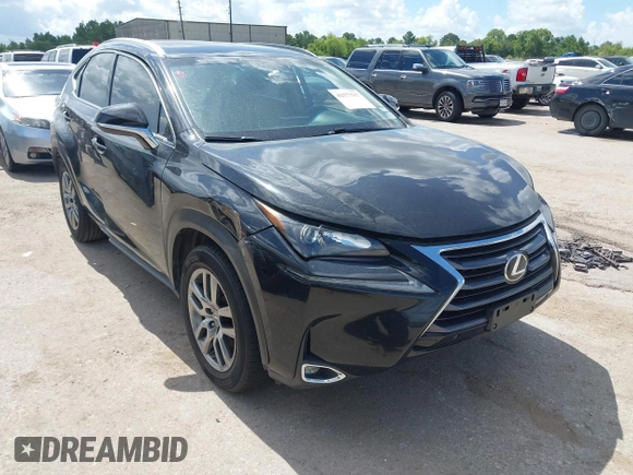 2015 Lexus NX 200t with VIN JTJYARBZ8F2003593, listed as a IAAI auction lot 42577517 with 117,965 mi miles and . Bid and sale history available at DreamBid. Image 1.