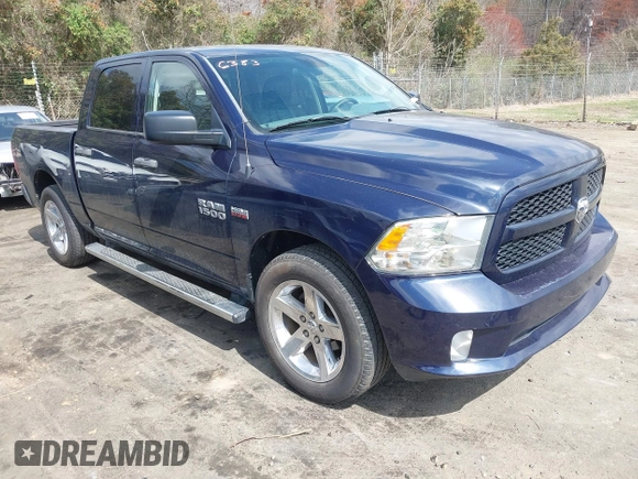 2014 Ram 1500 Express z VIN 1C6RR6KT0ES204081, wystawiony jako IAAI lot #41837967 z przebiegiem 169 256 mil mil oraz . Historia ofert i sprzedaży dostępna na DreamBid. Obrazek 1.