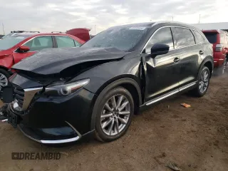 2022 Mazda CX-9 Carbon Edition with VIN JM3TCBDY9N0607089, listed as a Copart auction lot 80693464 with 55,358 mi miles and Salvage title. Bid and sale history available at DreamBid. Image 1.