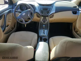 2013 Hyundai Elantra Limited with VIN 5NPDH4AE4DH287766, listed as a Copart auction lot 52394785 with 0 mi miles and Salvage Title. Bid and sale history available at carsss.com. Image 8.
