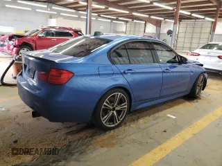 2013 BMW 3 Series 335i xDrive with VIN WBA3B9C59DJ899246, listed as a Copart auction lot 60455895 with 193,104 mi miles and Salvage title. Bid and sale history available at DreamBid. Image 3.