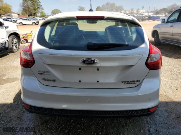 2012 Ford Focus Titanium with VIN 1FAHP3N24CL476738, listed as a Copart auction lot 50732715 with 168,410 mi miles and Salvage Title. Bid and sale history available at carsss.com. Image 6.