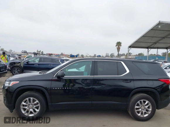 2021 Chevrolet Traverse LS with VIN 1GNERFKW1MJ264769, listed as a IAAI auction lot 42100515 with 55,971 mi miles and . Bid and sale history available at DreamBid. Image 13.