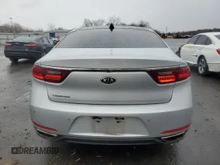 2017 Kia Cadenza Technology with VIN KNALC4J12H5081078, listed as a Copart auction lot 81816954 with 102,471 mi miles and Salvage Title. Bid and sale history available at carsss.com. Image 6.