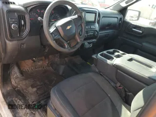 2019 Chevrolet Silverado 1500 Work Truck with VIN 3GCNWAEF8KG183640, listed as a Copart auction lot 81997624 with 129,434 mi miles and Salvage Title. Bid and sale history available at DreamBid. Image 8.
