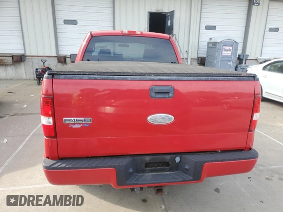 2006 Ford F-150 XLT с VIN 1FTPX14566KB21652, выставлен на аукционе Copart как лот 54096675 с пробегом 56 237 миль миль и Списание • Salvage title. История ставок и продаж доступна на DreamBid. Изображение 6.