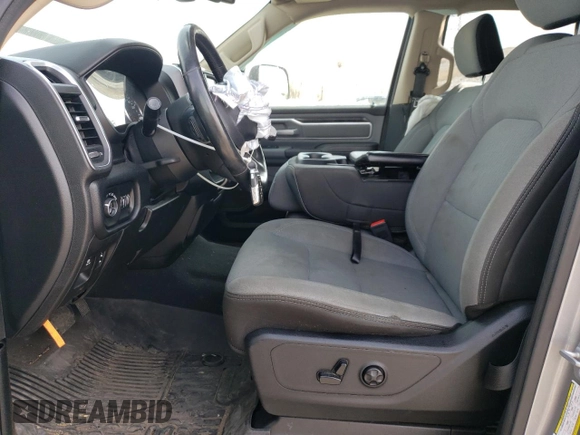 2019 Ram 1500 Big Horn/Lone Star with VIN 1C6SRFFT3KN540734, listed as a Copart auction lot 49531545 with 81,230 mi miles and Salvage Title. Bid and sale history available at carsss.com. Image 7.