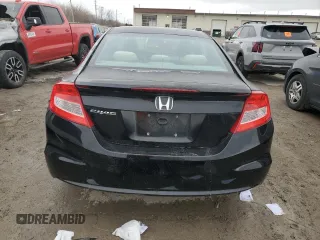 2012 Honda Civic Cpe EX with VIN 2HGFG3B82CH546360, listed as a Copart auction lot 49763345 with 0 mi miles and Salvage Title. Bid and sale history available at carsss.com. Image 6.