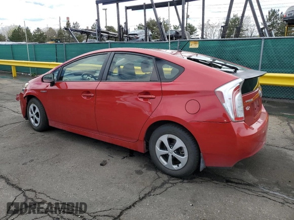 2013 Toyota Prius One with VIN JTDKN3DU9D5645327, listed as a Copart auction lot 53101285 with 190,835 mi miles and Salvage Title. Bid and sale history available at DreamBid. Image 2.