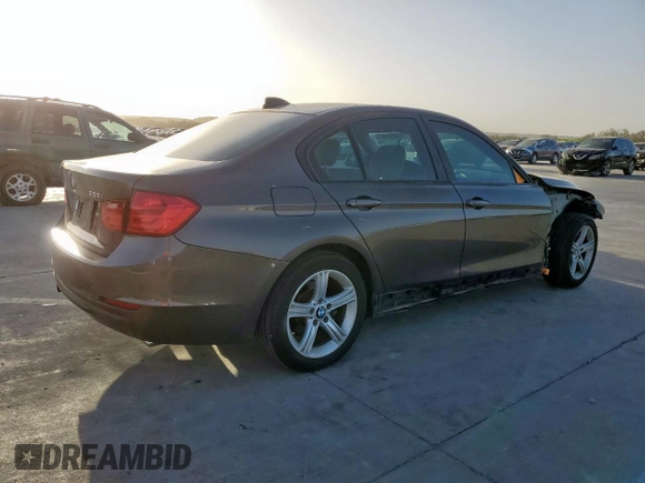 2013 BMW 3 Series 328i with VIN WBA3A5G52DNP18745, listed as a Copart auction lot 49591975 with 126,186 mi miles and Salvage Title. Bid and sale history available at carsss.com. Image 3.