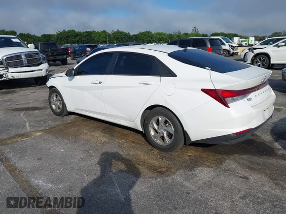 2023 Hyundai Elantra SE with VIN 5NPLL4AG7PH114159, listed as a IAAI auction lot 41467456 with 24,034 mi miles and . Bid and sale history available at DreamBid. Image 3.