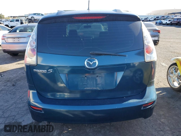 2006 Mazda 5 Sport with VIN JM1CR293460110134, listed as a Copart auction lot 45210405 with 134,529 mi miles and Clean Title. Bid and sale history available at DreamBid. Image 6.