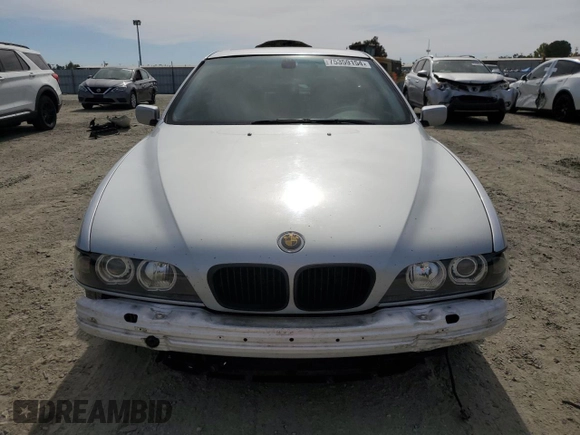 2000 BMW 5 Series 528iA with VIN WBADM6346YGU19851, listed as a Copart auction lot 75359154 with 152,780 mi miles and Clean Title. Bid and sale history available at carsss.com. Image 5.