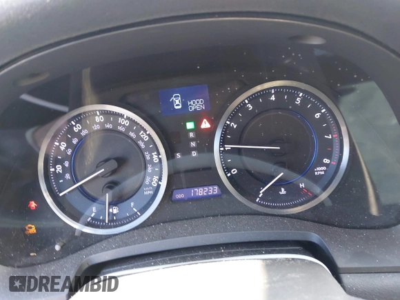 2012 Lexus IS 250 with VIN JTHBF5C28C5182098, listed as a IAAI auction lot 41344801 with 178,233 mi miles and . Bid and sale history available at DreamBid. Image 7.