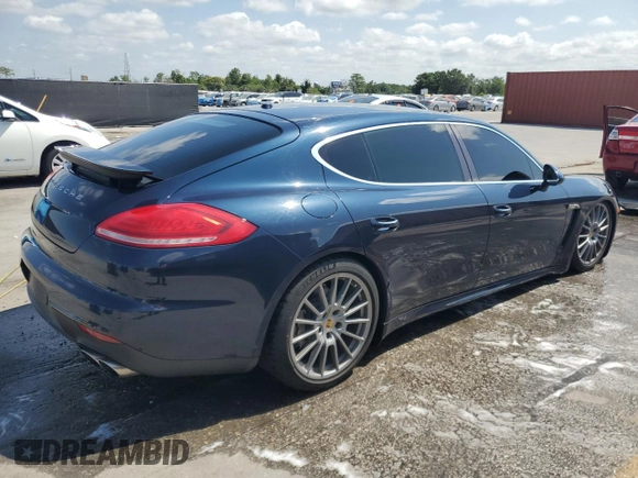 2014 Porsche Panamera 4S Executive with VIN WP0BB2A76EL064169, listed as a Copart auction lot 54538275 with 54,235 mi miles and Salvage Title. Bid and sale history available at DreamBid. Image 3.