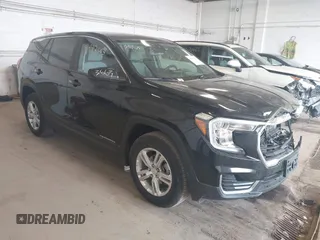 2022 GMC Terrain SLE z VIN 3GKALTEV9NL172446, wystawiony jako IAAI lot #41993663 z przebiegiem 148 789 mil mil oraz . Historia ofert i sprzedaży dostępna na DreamBid. Obrazek 1.