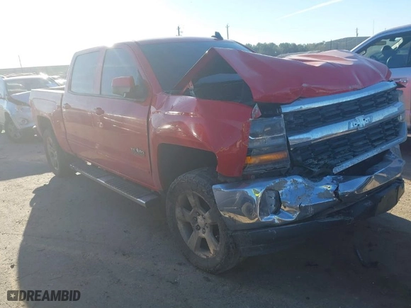 2017 Chevrolet Silverado 1500 LT with VIN 3GCUKREC9HG156659, listed as a IAAI auction lot 41734545 with 109,546 mi miles. Bid and sale history available at carsss.com. Image 1.
