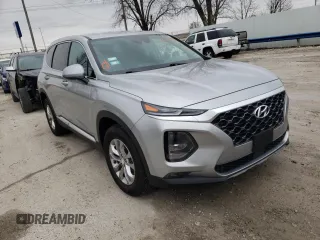 2020 Hyundai Santa Fe SEL with VIN 5NMS3CAD4LH299130, listed as a Copart auction lot 71624572 with 22,656 mi miles. Bid and sale history available at carsss.com. Image 4.