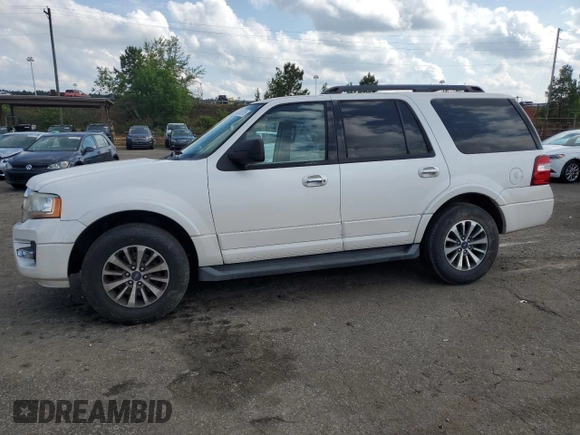 2015 Ford Expedition XLT с VIN 1FMJU1HT0FEF28903, выставлен на аукционе Copart как лот 56361275 с пробегом 119 971 миль миль и Списание • Salvage title. История ставок и продаж доступна на DreamBid. Изображение 1.