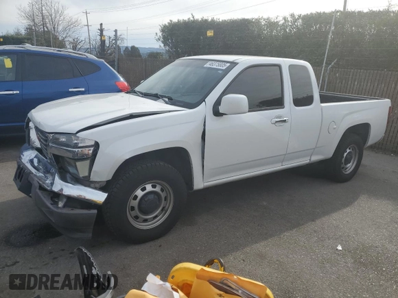 2012 GMC Canyon with VIN 1GTE5LFE4C8154762, listed as a Copart auction lot 46375805 with 190,916 mi miles and Salvage title. Bid and sale history available at DreamBid. Image 1.