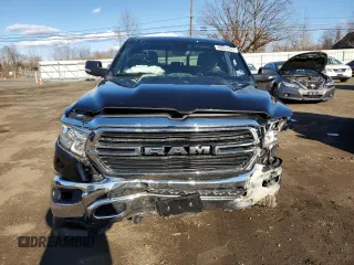 2021 Ram 1500 Big Horn with VIN 1C6RRFBG1MN804298, listed as a Copart auction lot 48227505 with 24,672 mi miles and Salvage Title. Bid and sale history available at carsss.com. Image 5.