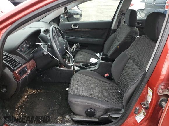 2012 Mitsubishi Galant ES z VIN 4A32B3FF1CE009682, wystawiony jako Copart lot #52804575 z przebiegiem 166 472 mil mil oraz Szkoda całkowita • Salvage title. Historia ofert i sprzedaży dostępna na DreamBid. Obrazek 7.