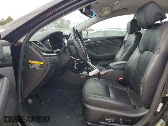 2014 Kia Cadenza Premium with VIN KNALN4D76E5133155, listed as a Copart auction lot 80719984 with 89,302 mi miles and Salvage Title. Bid and sale history available at carsss.com. Image 7.