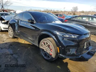 2024 Ford Mustang Mach-E GT with VIN 3FMTK4SX8RMA27672, listed as a Copart auction lot 45042135 with 2,123 mi miles and Salvage Title. Bid and sale history available at DreamBid. Image 4.