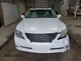 2009 Lexus LS 460 with VIN JTHCL46F695002017, listed as a Copart auction lot 50316845 with 155,715 mi miles and Salvage Title. Bid and sale history available at DreamBid. Image 5.