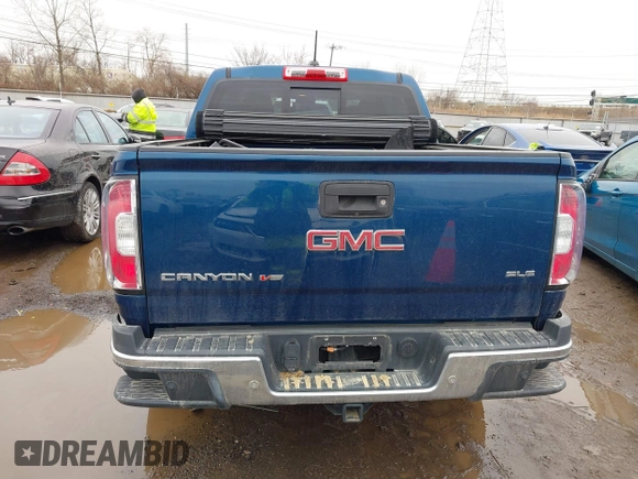 2019 GMC Canyon 4WD SLE with VIN 1GTG6CEN2K1209224, listed as a IAAI auction lot 41554534 with 65,510 mi miles. Bid and sale history available at carsss.com. Image 16.