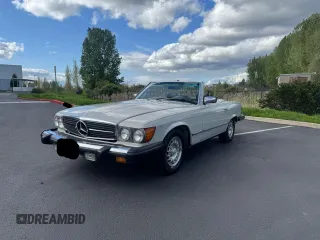 1981 Mercedes-Benz 380 380SL with VIN WDBBA45A4BB003763, listed as a Copart auction lot 54276195 with 102,920 mi miles and Clean Title. Bid and sale history available at carsss.com. Image 2.