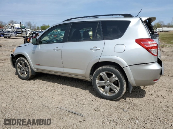 2012 Toyota RAV4 Sport with VIN JTMRF4DV4C5050328, listed as a Copart auction lot 55262145 with 119,204 mi miles and Salvage title. Bid and sale history available at DreamBid. Image 2.
