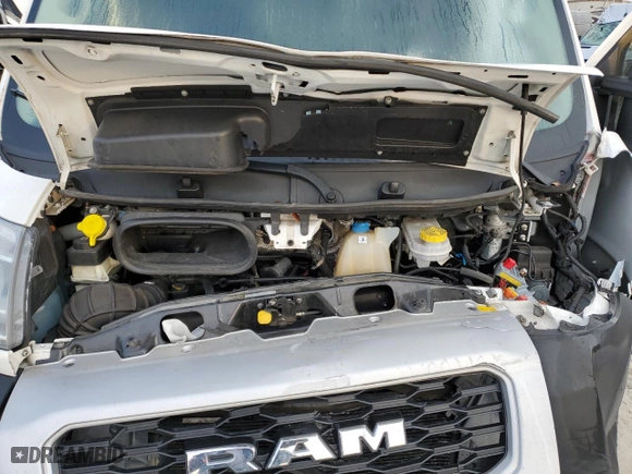 2019 Ram ProMaster Cargo Van with VIN 3C6TRVBG6KE533370, listed as a Copart auction lot 80043764 with 77,948 mi miles and Salvage Title. Bid and sale history available at carsss.com. Image 11.