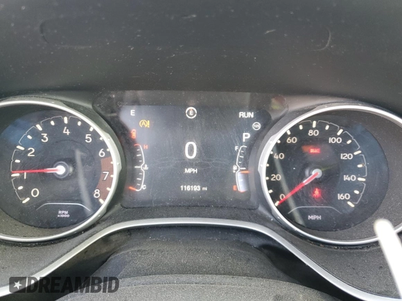 2019 Jeep Compass Limited with VIN 3C4NJDCBXKT745237, listed as a Copart auction lot 88453725 with 116,193 mi miles and Salvage title. Bid and sale history available at DreamBid. Image 9.