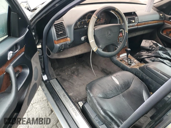1995 Mercedes-Benz S with VIN WDBGA51E5SA224377, listed as a Copart auction lot 75064964 with 208,782 mi miles and Clean Title. Bid and sale history available at DreamBid. Image 8.