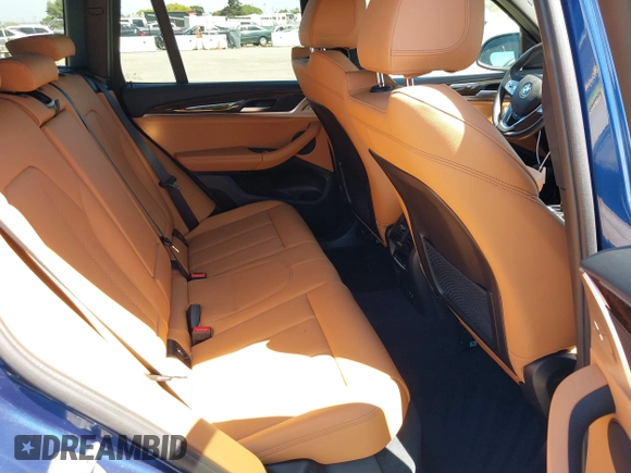 2023 BMW X3 sDrive30i z VIN 5UX43DP04P9P44100, wystawiony jako IAAI lot #42267136 z przebiegiem 28 618 mil mil oraz . Historia ofert i sprzedaży dostępna na DreamBid. Obrazek 8.