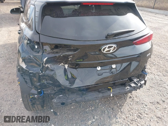 2023 Hyundai Kona SEL with VIN KM8K6CAB7PU038526, listed as a IAAI auction lot 40863364 with 3,642 mi miles and . Bid and sale history available at DreamBid. Image 6.