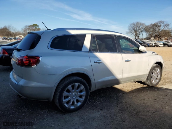 2012 Buick Enclave Premium with VIN 5GAKRDED2CJ289917, listed as a Copart auction lot 47174255 with 126,385 mi miles and Salvage Title. Bid and sale history available at carsss.com. Image 3.