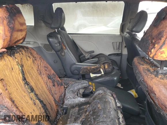 2011 Toyota Sienna SE with VIN 5TDXK3DC0BS121254, listed as a Copart auction lot 58588875 with 151,334 mi miles and Salvage title. Bid and sale history available at DreamBid. Image 11.