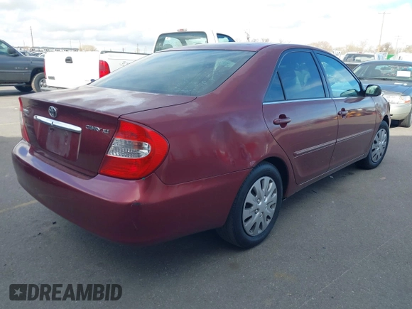 2003 Toyota Camry LE with VIN 4T1BE32K73U161691, listed as a IAAI auction lot 41929216 with 274,582 mi miles and . Bid and sale history available at DreamBid. Image 4.