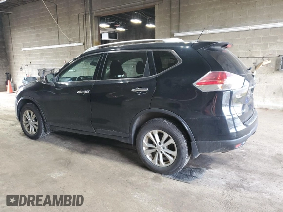 2015 Nissan Rogue SL with VIN 5N1AT2MV0FC818599, listed as a Copart auction lot 54659605 with 143,877 mi miles and Salvage Title. Bid and sale history available at carsss.com. Image 2.