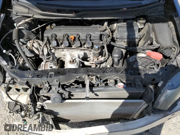 2014 Honda Civic EX-L with VIN 19XFB2F95EE054849, listed as a Copart auction lot 54334865 with 111,875 mi miles and Salvage Title. Bid and sale history available at DreamBid. Image 11.