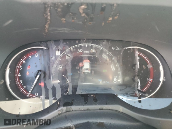 2023 Toyota RAV4 XLE with VIN 2T3P1RFV8PW398616, listed as a Copart auction lot 62297175 with 36,122 mi miles and Salvage title. Bid and sale history available at DreamBid. Image 9.