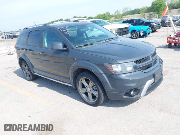 2017 Dodge Journey Crossroad Plus with VIN 3C4PDDGGXHT565352, listed as a IAAI auction lot 42514578 with 115,171 mi miles and . Bid and sale history available at DreamBid. Image 1.