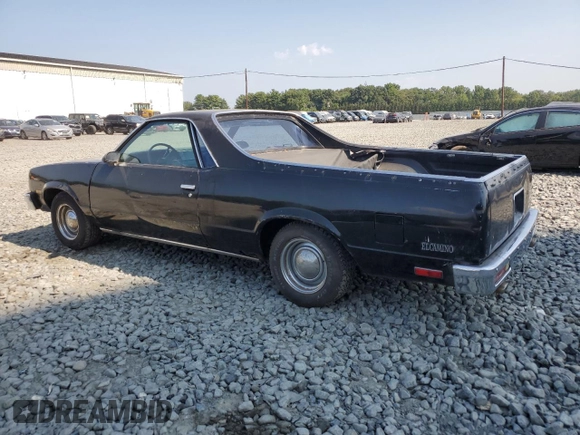 1987 Chevrolet El Camino z VIN 3GCCW80H1HS900796, wystawiony jako Copart lot #69008804 z przebiegiem 99 465 mil mil oraz Czysty tytuł • Clean title. Historia ofert i sprzedaży dostępna na DreamBid. Obrazek 2.