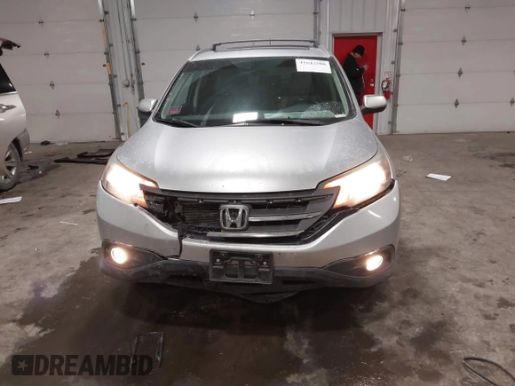 2013 Honda CR-V EX-L with VIN 2HKRM3H72DH504122, listed as a IAAI auction lot 41647580 with 217,451 mi miles and . Bid and sale history available at DreamBid. Image 6.