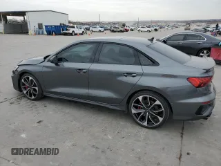2023 Audi S3 Prestige z VIN WAUJ3DGY5PA099401, wystawiony jako Copart lot #43055445 z przebiegiem 16 731 mil mil oraz Szkoda całkowita • Salvage title. Historia ofert i sprzedaży dostępna na DreamBid. Obrazek 2.