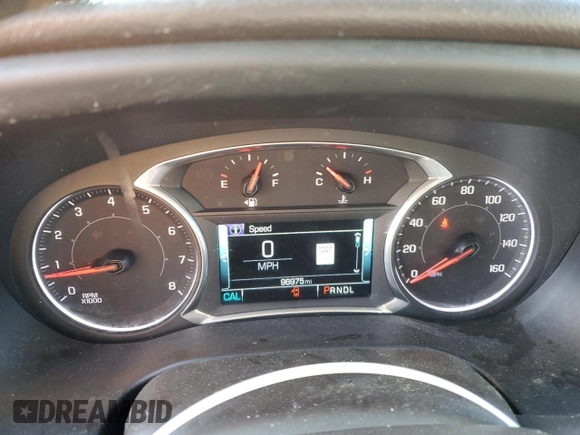 2017 GMC Acadia SLT with VIN 1GKKNMLS4HZ139963, listed as a Copart auction lot 50227995 with 96,975 mi miles and Salvage title. Bid and sale history available at DreamBid. Image 9.